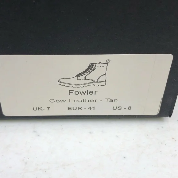 PAUL Smith Men’s Fowler Cow Leather Lace Up Boots - Picture 9 of 9